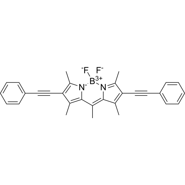 8-Methyl-2,6-diphenylethynyl-BODIPY 505/515 1870842-52-6
